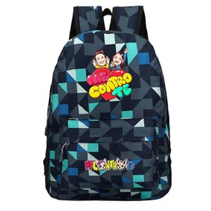 Wholesale kids sports backpacks resale online - Backpack Teen Student Bookbag Me Contro Te Printed Pattern Wild Kids School Bag Casual Creative Sports Outdoor Travel