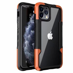 Wyczyść Ciężkie przypadki dla iPhone 13 12 11 Pro Max XR XS 7G 8G PLUS Samsung A02S A02 M02 A12 A32 A52 A72 3 w 1 Wstrząsfalista Ochronny Ochronna pokrywa