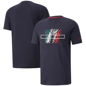 Moto Racing Fan T-Shirt Motosiklet Forması Yaz Motosiklet Hızlı Kurucu Kısa Kollu Yarım Kollu