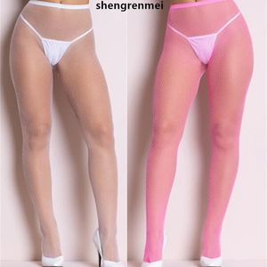 Shengrenmei neue Strümpfe Frauen Mode Strumpfhosen Damen Mesh Plus Size Strumpfhosen heiße sexy Dessous Strumpfhosen 2019 Medien Dropshipping x0521