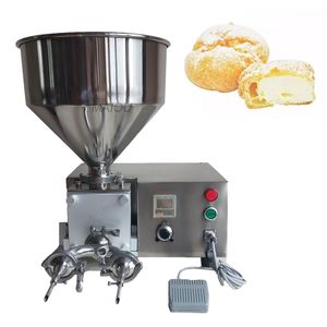 220V 385W Stainless Steel High Quality Cream Puff Filling Machine Cake SaladJam Filling Machine CE Certification