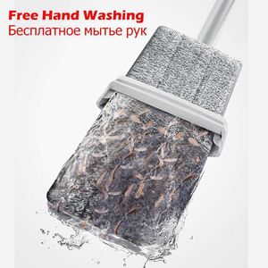 Wholesale household floor cleaner resale online - 2 in Spray Mop Free Hand Washing Flat Lazy Rotating Magic With Squeezing Floor Cleaner Household Cleaning Tool