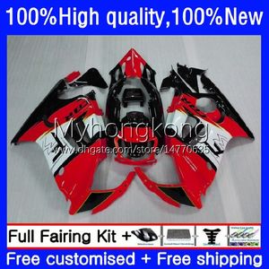 Karoser Honda CBR600FS CBR600 F2 CBR600CC 91-94 Vücut 34no.159 CBR 600F2 600 F2 FS CB 600CC 600FS 1991 1992 1993 1994 CBR600F2 91 92 93 94 Fairing Kit Kırmızı Blk Beyaz