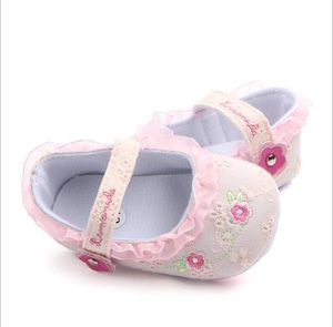 Wholesale toddler dress shoes girl for sale - Group buy First Walkers Flower Lace Dress Shoes For Baby Girl Princess Toddler Infant Crib Footwareshoes Months Babies