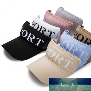 Sun Viosr Hats For Women Summer Sun Hat Beach Sport Caps Empty Top Breathable Cool Golf Cap 2021 New Fashion For Male Female Factory price expert design Quality Lates