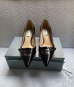 2021 scarpe eleganti da donna di alta qualità moda a punta vera pelle scarpe firmate uniche festa di nozze spettacolo tacchi alti scarpe da donna scatola di lusso taglia 35-41