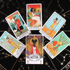 New Oracless Mysterious Divination Modern Witch Tarot Deck For Women Girls Cards Board Game
