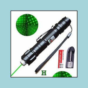Laser ficklampa Fotvandring och Cam Sports Outdoors nm Tactical Grade Green Pointer Strong Pen Lasers Lazer Flashlight Powerf Clip Twinkli