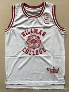 Ucuz Toptan Bir Farklı Bir Dünya Dwayne Wayne Jersye 9 Hillman College Sewn Özelleştirmek Herhangi Bir Adı Numarası Erkek Kadın Gençlik Basketbol Forması