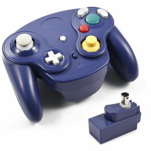 2.4G Kablosuz Gamepad Joypad Gamecube NGC Denetleyicisi için Kablosuz Joystick Nintendo için Will Host Oyunu Denetleyicisi 22 adet / grup