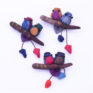 Pins, Brooches Bird Fashion For Women Vintage Nostalgic Style Multi-functional Brooch Jewelry Cloth Accessories