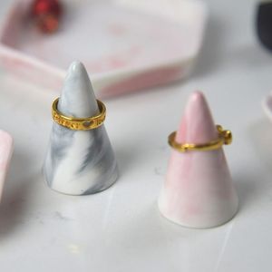 Organizzazione per la conservazione della cucina Ceramica Orecchini Collana Anello Gioielli Espositore Portaoggetti Organizzatore Orecchini Ciondolo Bracciale Vassoio