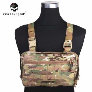 Stuff Sacks Emerson Tactical Combat Chest Recon Kit Bag EmersonGear Multi-Purpose Utility Concealed Tool Pouch For Outdoor Sports