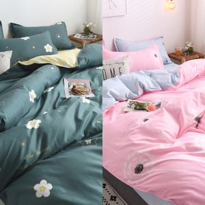 Coffee Cat Wzór Nordic Double Twin Bedspread Duvet Cover Home Decor Bed Pościel Bedclothes Pościel Zestaw C0223