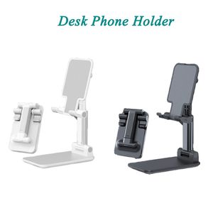 Handy-Ständer, Schreibtisch-Halter, Handy-Zubehör, verstellbarer Metallständer, tragbar, ausziehbar, faltbar, universell für Smartphones