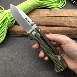 Nuovo arrivo ACCIAIO FREDDO AD-15 Coltello pieghevole AD15 Modello G10 Autodifesa esterna Sopravvivenza caccia Coltelli tascabili da campeggio Utilità di salvataggio Strumenti EDC