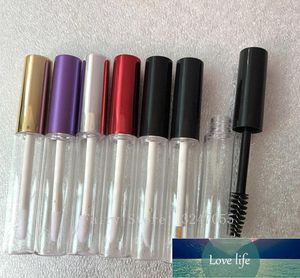 Vorratsflaschen Gläser 10 Stück Klare leere Lipgloss-Röhre mit Gold-/Schwarz-/Silberkappe, Lipgloss-Flasche Großhandel Wimpernröhre, Eyeliner-Sampl