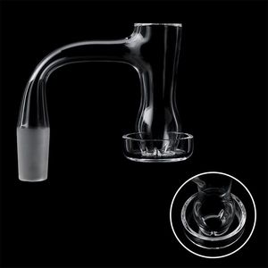 Full Weld Beveled Edge Smoking Terp Slurper Quartz Banger 20mmOD 10mm 14mm 18mm Chiodi senza cuciture per Dab Rigs Glass Water Bong Pipes