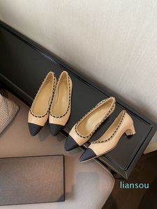 سلسلة الأزياء المتسكعون للسيدات مصممة كلاسيكية Asakuchi Shoe