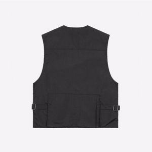 Gilet da uomo Gilet firmato Abbigliamento sportivo da esterno Multi-tasche Giacca senza maniche Cappotto Casual Streetwear Tattico Maglia sottile V270O