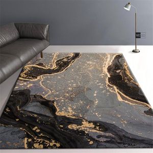 Carpets Grey Black Chinese Style Carpet Living Room Painting Abstract Bedroom Sofa Bedside Mat Floor Kitchen
