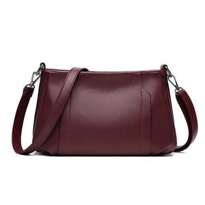 Evening Bags Women's Bag Soft Leather Handbags Women High Quality Small Genuine Shoulder Lady Casual Crossbody For