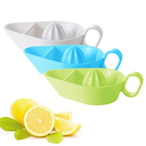 マニュアルフルーツスクイーズツールカップクリエイティブな家庭用レモンリーマーオレンジスクイーズカップキッチン調理器具最新の到着