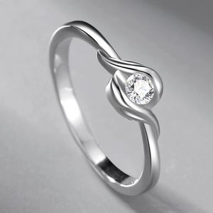 2021 новый S925 серебряный мосилка с круглым алмазным кольцом мода смысл свет роскошные предложения алмазные украшения для подруги сувенирный подарок