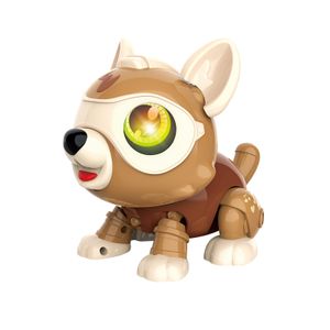 Intelligent Voice Control Magic Pet Dog Smart DIY Robot Dog Djur Toy Multifunktionell Touching Sensor Electric Robot Dog Toy