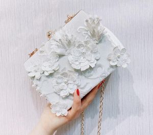 2022 Motivo floreale Borsa da sera da donna Busta da festa Borsa con pochette Glitter Paillettes Scintillante Borsa per banchetti Glitter per signore Ragazze Pochette da sposa 05