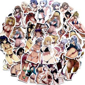 Notebook Bikini Girl Stickers 50 pezzi Sexy Girls Cartoon DIY Lovely Graffiti Decalcomanie per auto Skateboard Giochi telefonici Chitarra Bagagli Giocattolo Decorazioni impermeabili Decalcomania