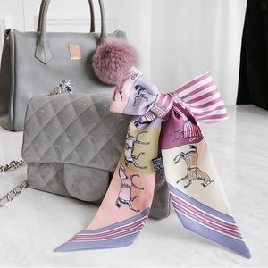 2022 kadın moda atkılar tasarımcı kafa klasik çanta eşarp yüksek kaliteli ipek malzeme boyutu 85 * 5 cm