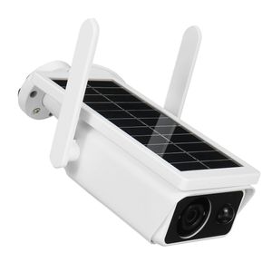 Solar Powered WiFi IP-kamera 1080p HD Trådlös säkerhetsövervakningskamera CCTV PIR-rörelse Utomhus Vattentät ONVIF NetCam