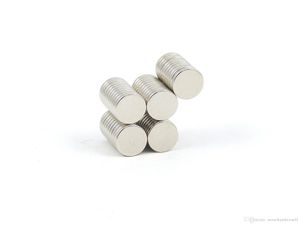 50pcs N35 Magneti rotondi 8x1.5mm Neodymium NDFEB Permanente NDFEB Forte potente mini magnetica Mini magnete