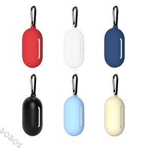 Capa de fone de ouvido capa protetora sem fio Bluetooth fosco anti-outono shell para Samsung Galaxy Buds 2