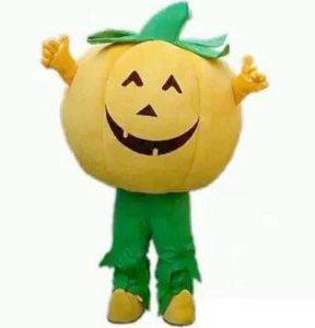 Vestito da festival Costume da mascotte di zucca grande Vestito da festa di fantasia di Natale di Halloween Vestito da personaggio dei cartoni animati vegetale Vestito da carnevale Unisex per adulti