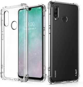 Wstrząsy przypadki na telefon dla Huawei P40 Pro P30 Lite P20 Mate 30 20 Honor 20 9x 8x P Smart 2019 Nova 5T Silikonowe akcesoria