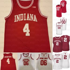 New Forma Koleji Basketbol Giyiyor Özel Indiana Hoosiers Basketbol Smith Durham Jackson-Davis Green Brunk Rob Phinisee Hunter Anderson