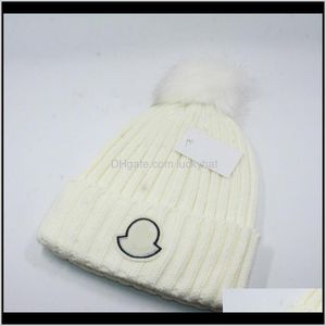 Beanieskull Cappelli Sciarpe Guanti Accessori Drop Delivery 2021 Moda invernale Cappello a secchiello con lettere Berretto da baseball da strada Cappellini per uomo W