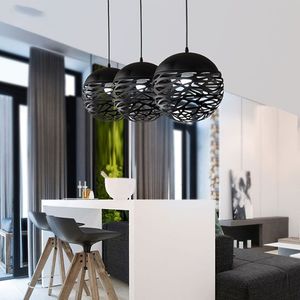 Nowoczesna lampa wisiorek LED z metalowymi kulkami 200 * 200mm do współczesnego wystroju, salonu, sypialni, sklepu, bar PL-2020K