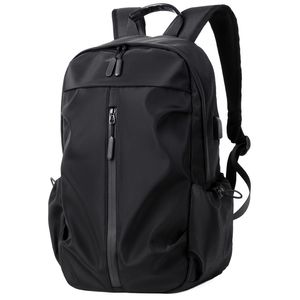 Design Oxford Mens Business Plecaki Business Outdoor Sports Plecak Torby podróżne Męski Fashion Folds Torba komputerowa Nylon Schoolbag 210911