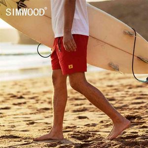 Verão Beach Shorts Homens Moda Fino Alto Quailty Drawstring Casual Holiday Belted SJ150166 210716