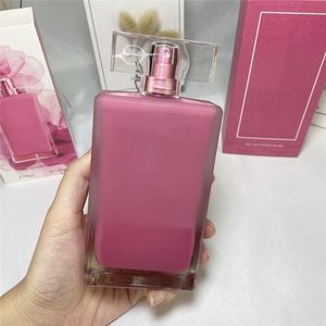 Luxuriöses Design-Erfrischungsparfüm, Rose, mattierte Flasche, FLEUR MUSC FOR HER, Damenduft, 100 ml, langanhaltendes Zeitspray