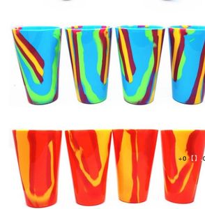 NEW4 Colors 450ml Camouflage Silicone Red Wine Glass Cups Beer Glass Collapsible Silicone Beer Cup Drinkware Coffee Mug EWA5265