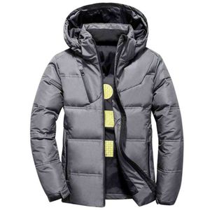 2021 Uomini di Modo Felpe Giubbotti Autunno Inverno Sottile Corto Piumino Caldo Addensare Con Cappuccio Outwear Cappotto Giacca Cappotto Regalo Degli Uomini G1115