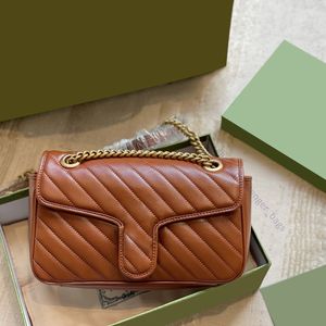 Łańcuch mody kwadratowe portfele na ramię miękkie słynne projektanci lady moneta torebka Mini Cross Body Nić torebka praktyczna przyczynowa popularna gorąca klapy torby