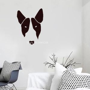Vägg klistermärken djur djur dekal hem dekor grooming hund bakgrundsbilder konst mode vacker preferens z267