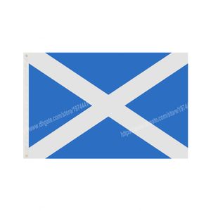 Bandiere scozzesi Bandiera nazionale in poliestere che vola 90 * 150 cm Bandiera 3 * 5 piedi in tutto il mondo In tutto il mondo all'aperto può essere personalizzata