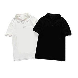 Designer de marca direta de fábrica de alta qualidade na década de 1923, moda de mangas curtas impressão de urso macho w fêmea de camiseta feminina Casual Casual Camisa Polo M-xxl