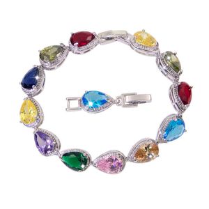 Jewelry Bracelet for Women Gift Sier Zircon Party Sterling Stone Wedding Charm OEM Engagement